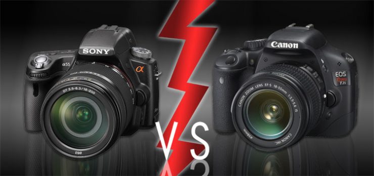 Sony Alpha A55 vs Canon Rebel T2i : Best for Beginners? - Light And Matter