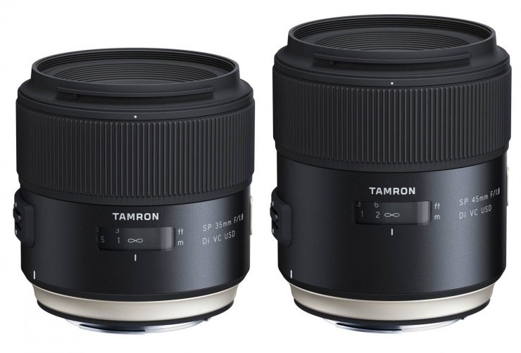 Tamron Announces New Sp Lens Line With 35mm F 1 8 And 45mm F 1 8 Light And Matter