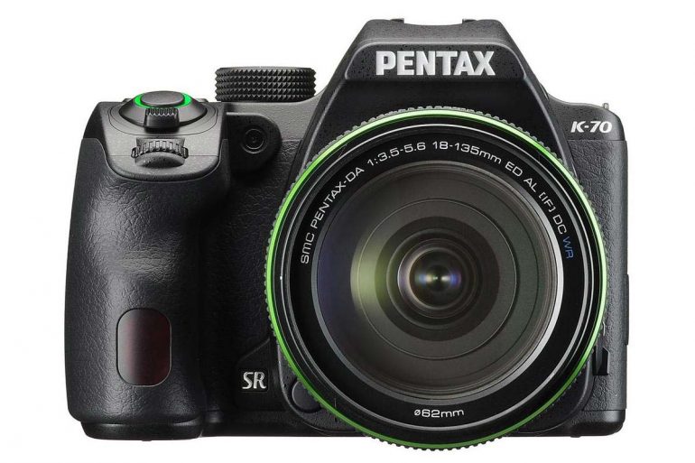 Pentax K-70 Front View