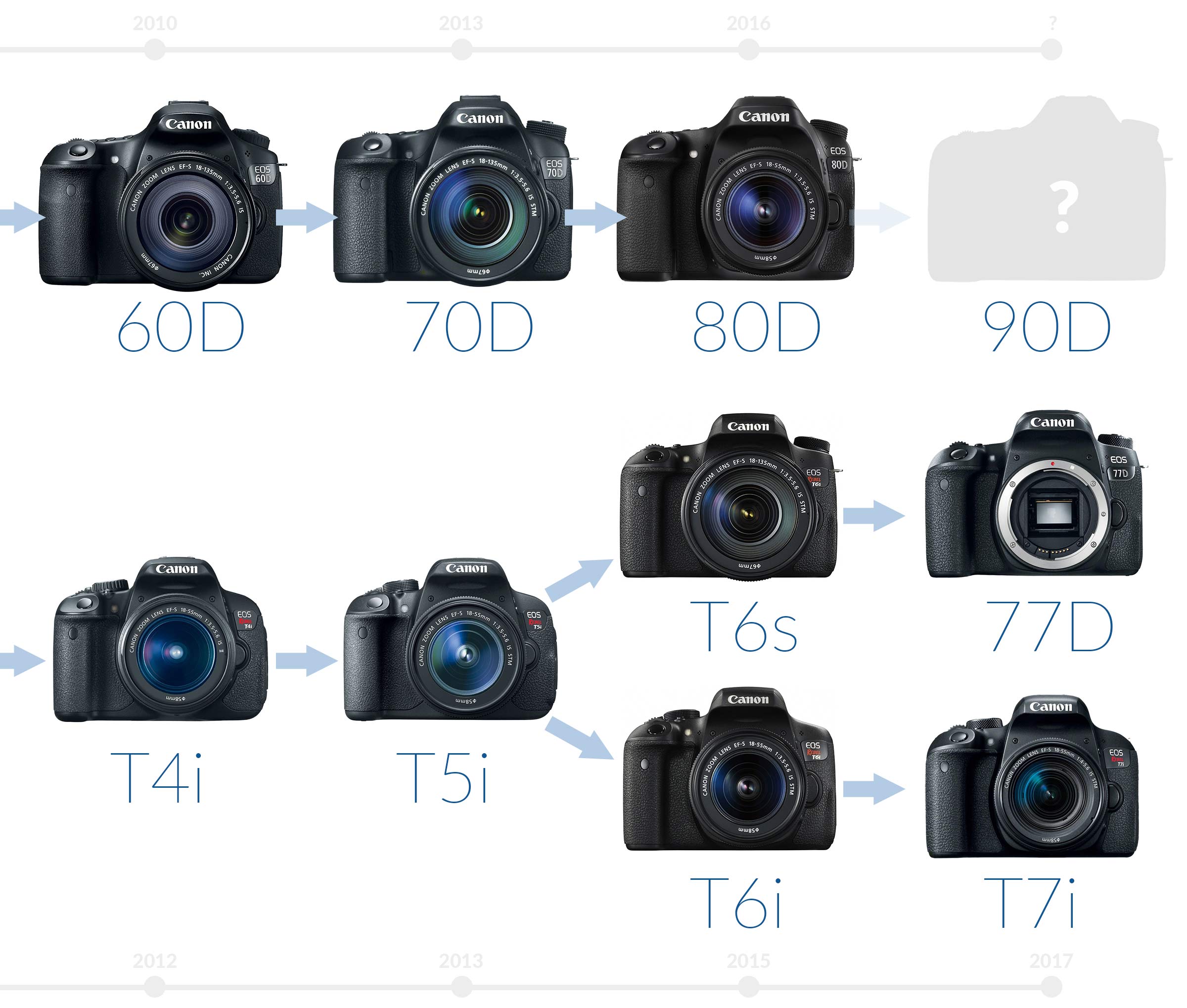 Canon 77D vs 80D: Which Should You Buy? - Light And Matter