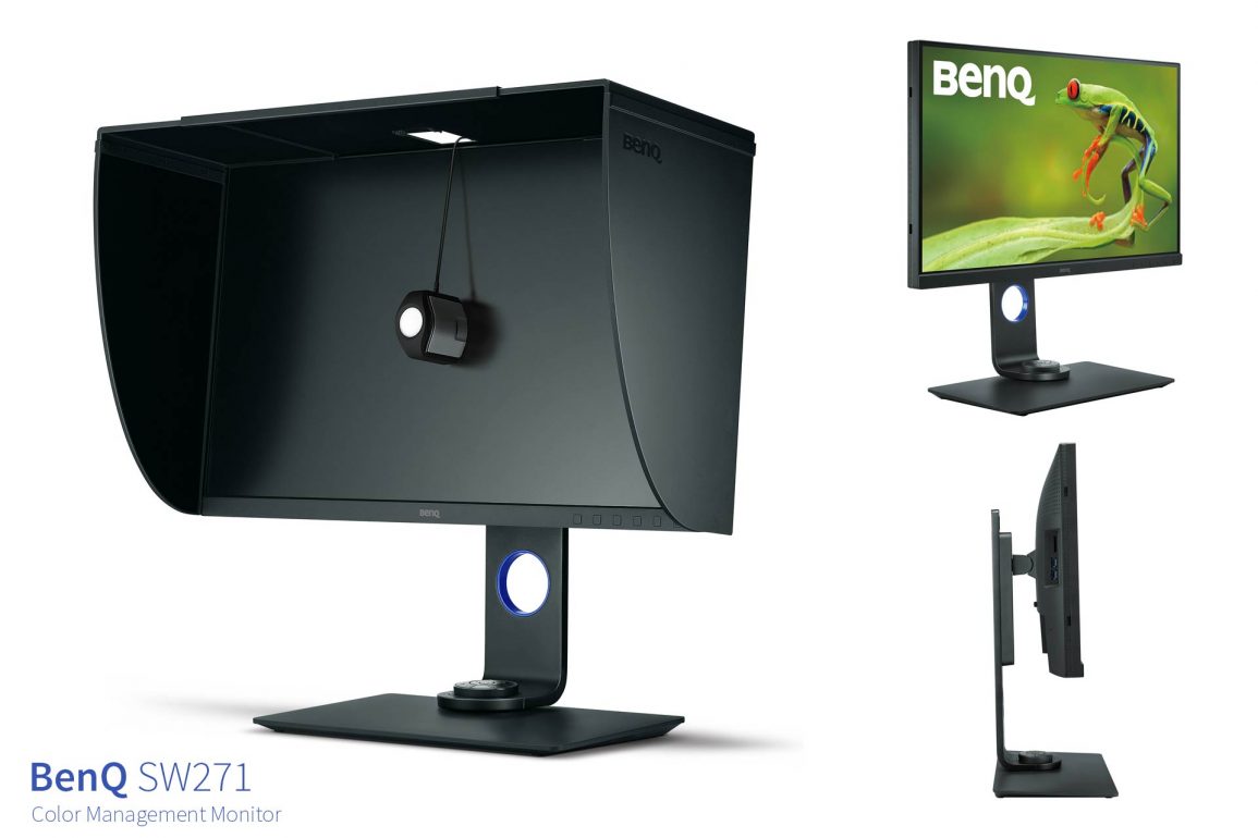 Первое включение монитора benq sw271