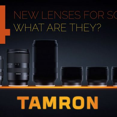 Teaser Images of Tamron Lenses