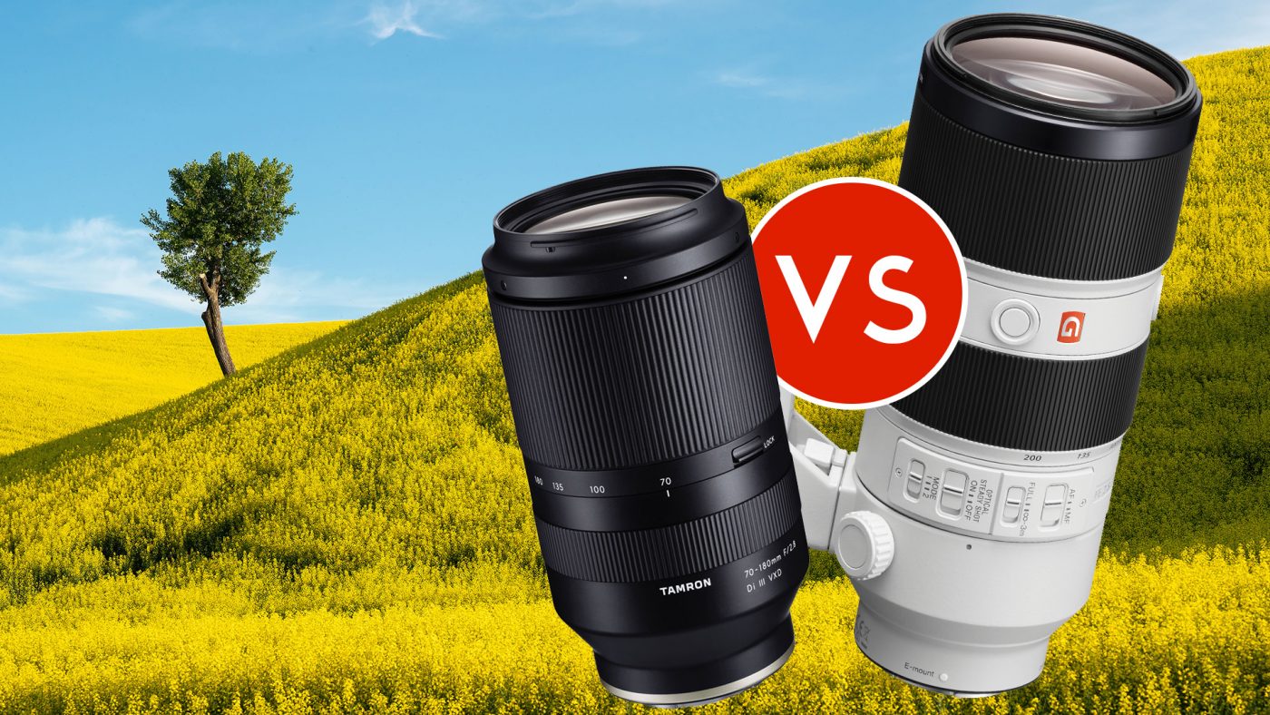 Sony FE 70-200mm F2.8 GM II Lens Vs. Tamron 70-180mm F2.8 Lens Size  Comparison - Lens Rumors