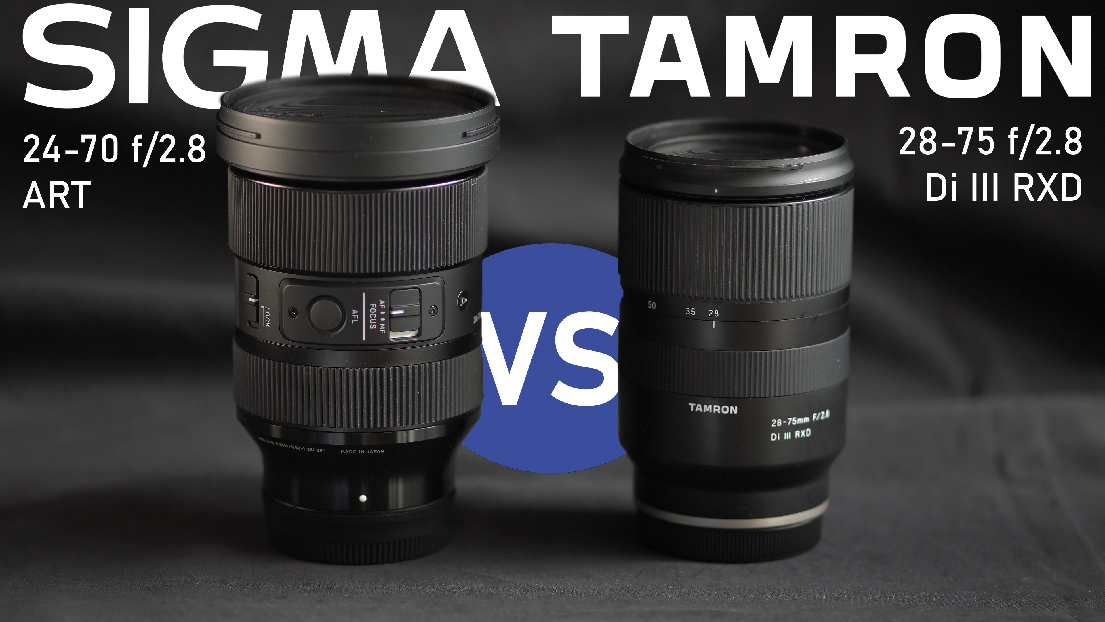 Sony 24-70 GM II vs Tamron 28-75 G2, Battle of the…