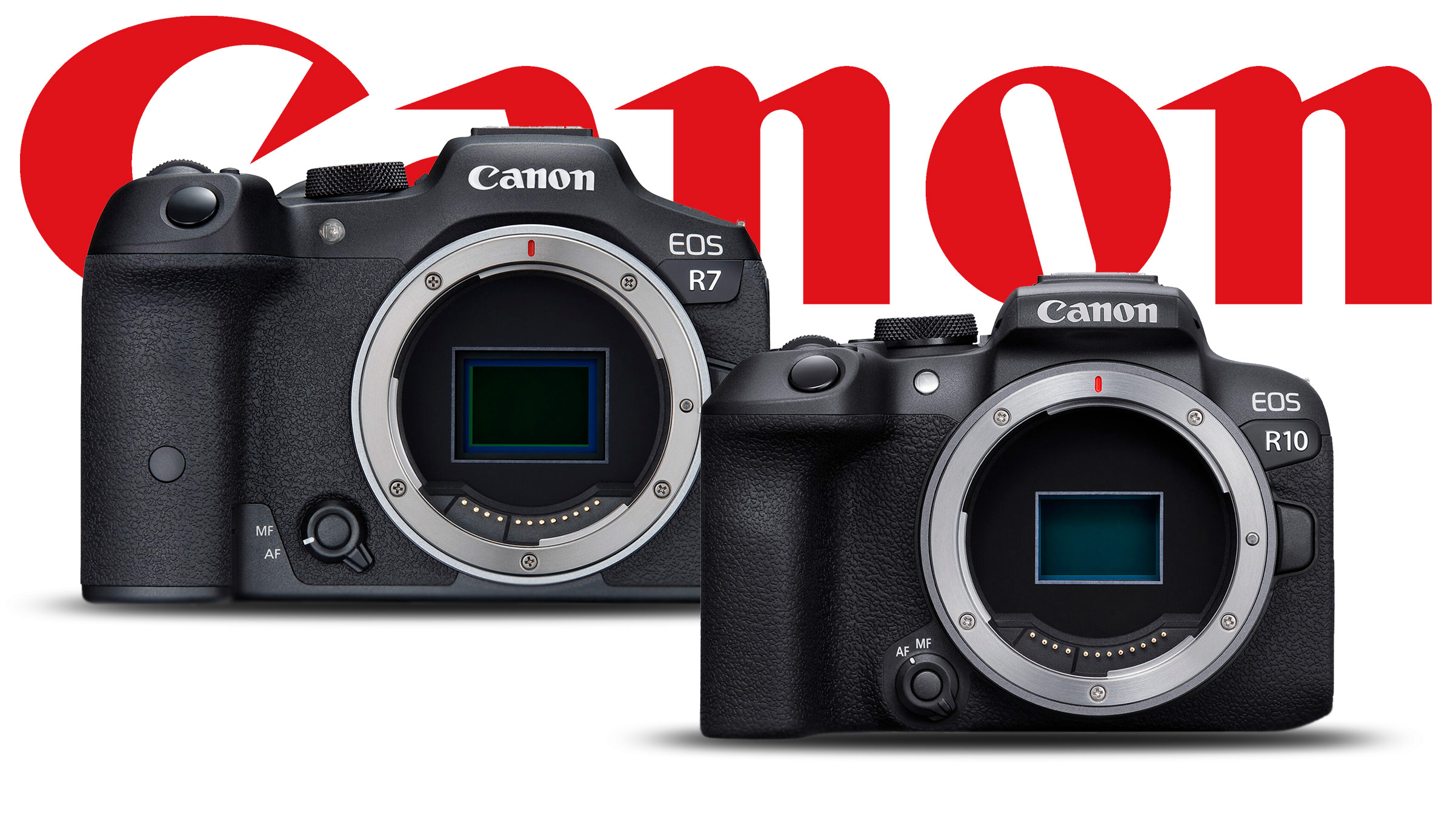 The Canon EOS R7 and Canon EOS R10